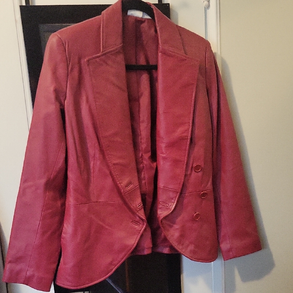 Red Leather Jacket